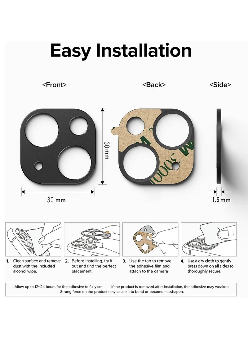 Aluminum Alloy Camera Lens Protector Shockproof Protective Camera Protection, Mobile Phone Accessory Lens No Tempered Glass Aluminum Alloy Edge Frame Protection for iPhone 15 /iPhone 15 Plus - Image 3