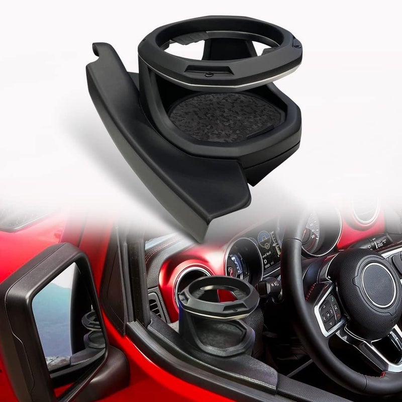 AZUTO Cup Holder for Jeep Wrangler (JL) / Gladiator (JT) Left-Side MHG-037 (Cup Holder Left) - Image 1