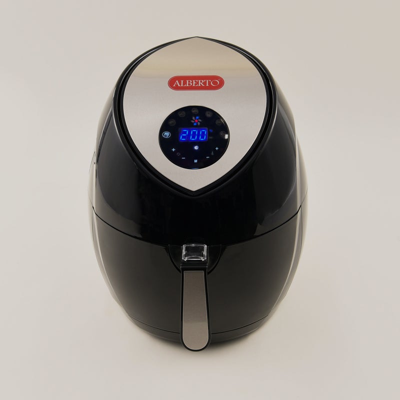 ألبرتو البرتو قلاية هوائية ABS، أسود 8.5لتر - Image 1