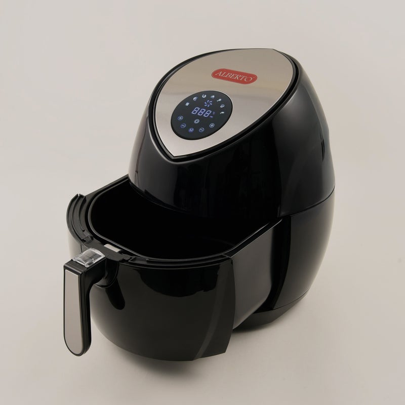 ألبرتو البرتو قلاية هوائية ABS، أسود 8.5لتر - Image 3