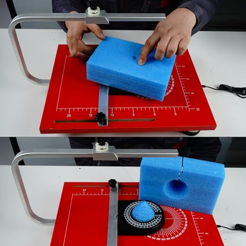 RONGTER 24W Hot Wire Foam Cutter Table, Precision DIY Craft Tool with Adjustable Temperature Precision Cutting Tool for Styrofoam and Other Foam Materials - Image 5