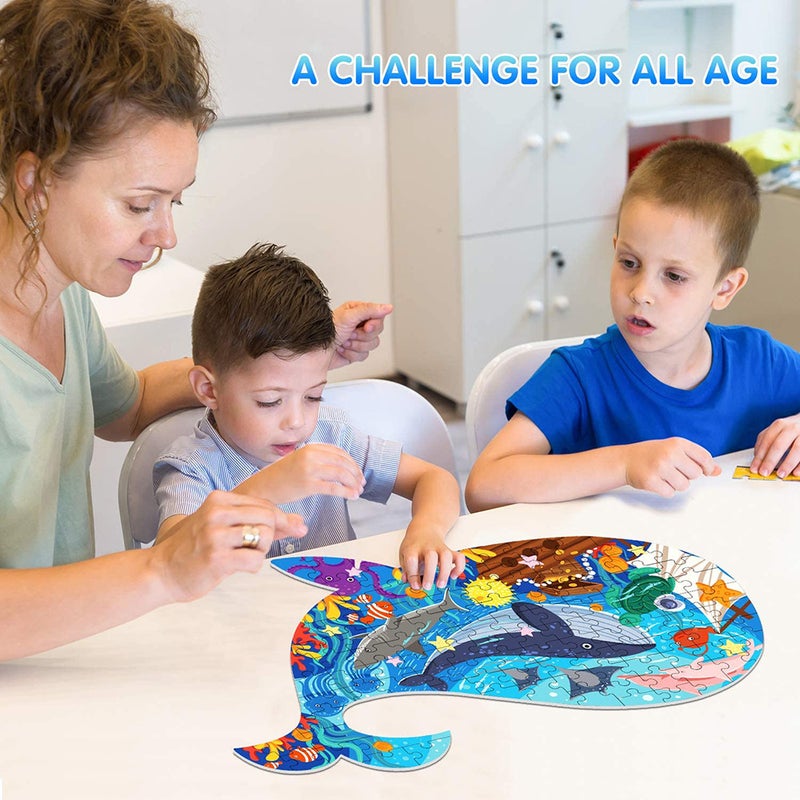 Popular Children'S Puzzle 1-9 Years Old Children'S Large Advanced Puzzle Kindergarten Early Education Enlightenment Educational Toys - Image 3