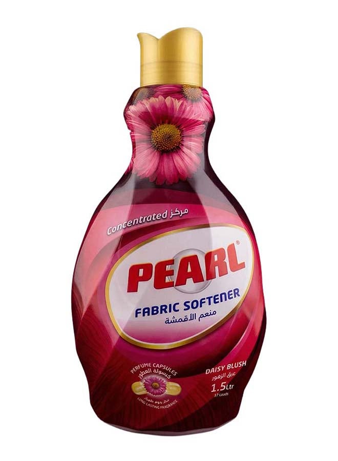 Pearl Fabric Softener Concentrate 1.5L Daisy Blush Perfume Capsules Long Lasting Fragrance Laundry Conditioner 1.5L - Image 1