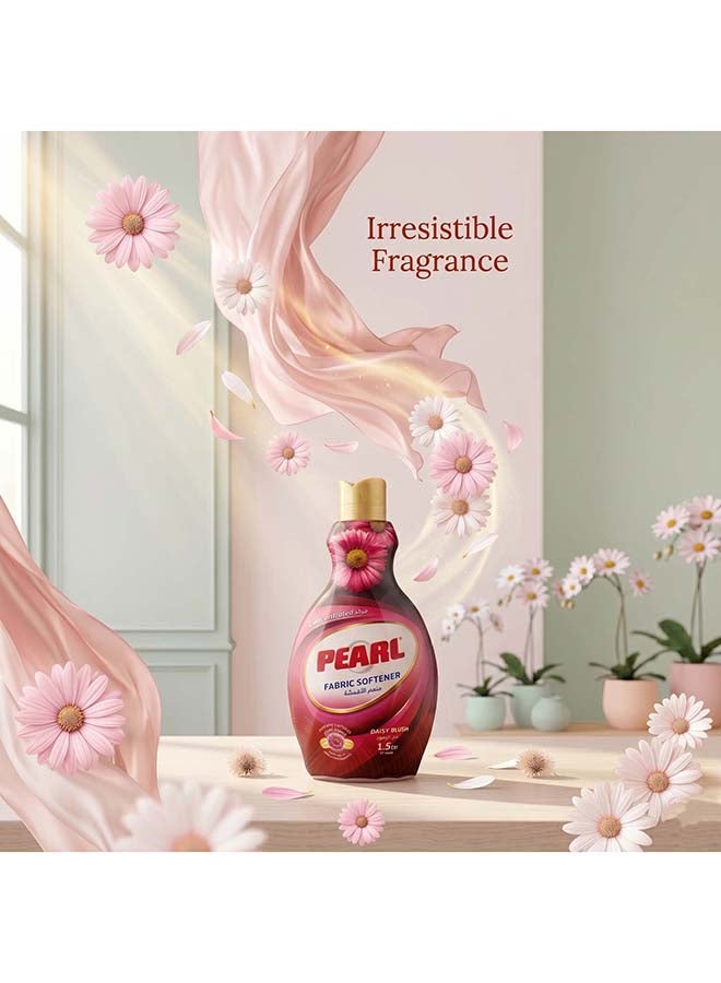 Pearl Fabric Softener Concentrate 1.5L Daisy Blush Perfume Capsules Long Lasting Fragrance Laundry Conditioner 1.5L - Image 3
