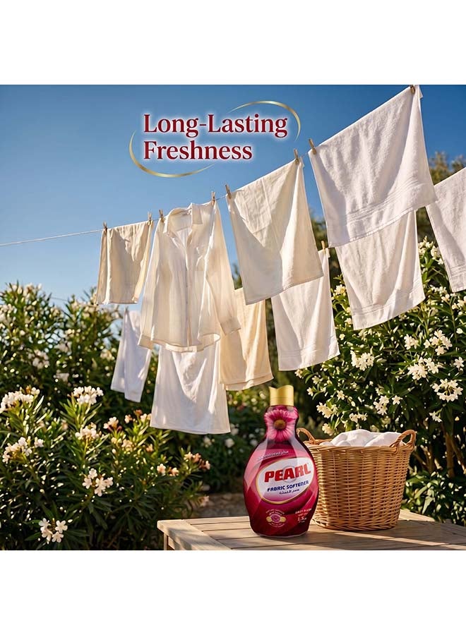 Pearl Fabric Softener Concentrate 1.5L Daisy Blush Perfume Capsules Long Lasting Fragrance Laundry Conditioner 1.5L - Image 5