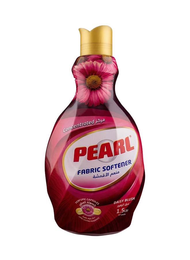 Pearl Fabric Softener Concentrate 1.5L Daisy Blush Perfume Capsules Long Lasting Fragrance Laundry Conditioner 1.5L - Image 1