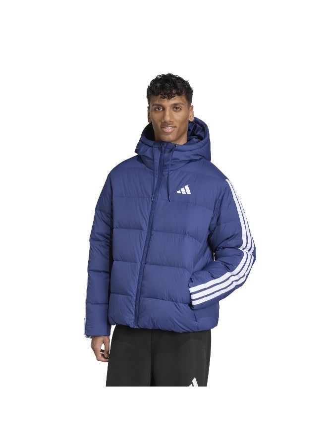 Adidas Ess 3S P D Hd J Blue Outdoor Jackets For Men XS  - Image 2