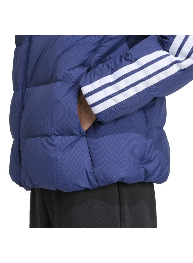 Adidas Ess 3S P D Hd J Blue Outdoor Jackets For Men XS  - Image 5