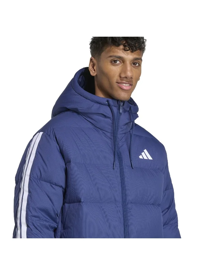 Adidas DKBLUE Ess 3S P D Hd J Blue Jacket (Down) Jackets For Men for Men | Best Price UAE
