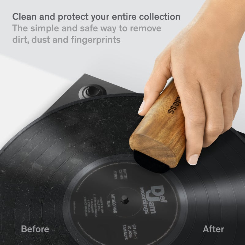 Boundless Audio Vinyl Record Cleaning Kit - 5-in-1 Vinyl Cleaner Kit Includes Record Brush, Stylus Cleaner, Cleaning Solution, Nylon Brush & Metal Case - Image 2