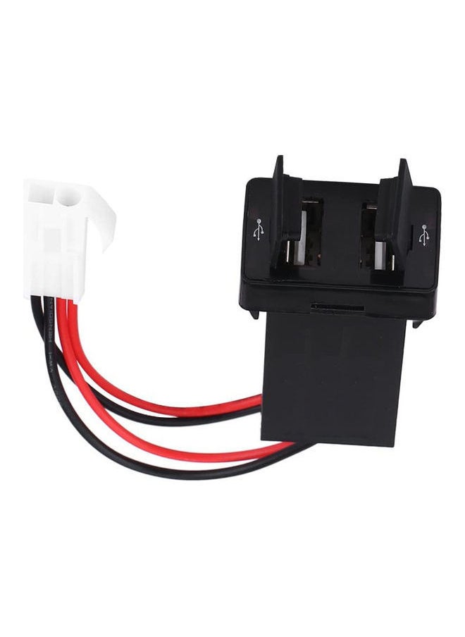 نيبمينينت شاحن سيارة مضاد للماء بمنفذ USB مزدوج 