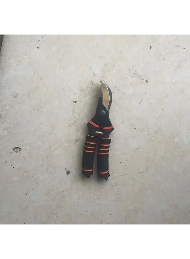 Professional Heavy Duty Pruning Shears 8 5 Inch SK5 Steel Blades Non Slip Grip Bypass Clippers - Image 1