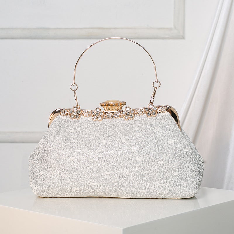New Cheongsam Bag Bridal Bag Wedding Bag Portable Evening Bag Dress Clutch Bag Shoulder Crossbody Handbag Elegant Women - Image 3