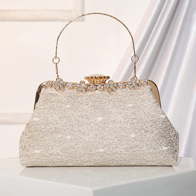 New Cheongsam Bag Bridal Bag Wedding Bag Portable Evening Bag Dress Clutch Bag Shoulder Crossbody Handbag Elegant Women - Image 2