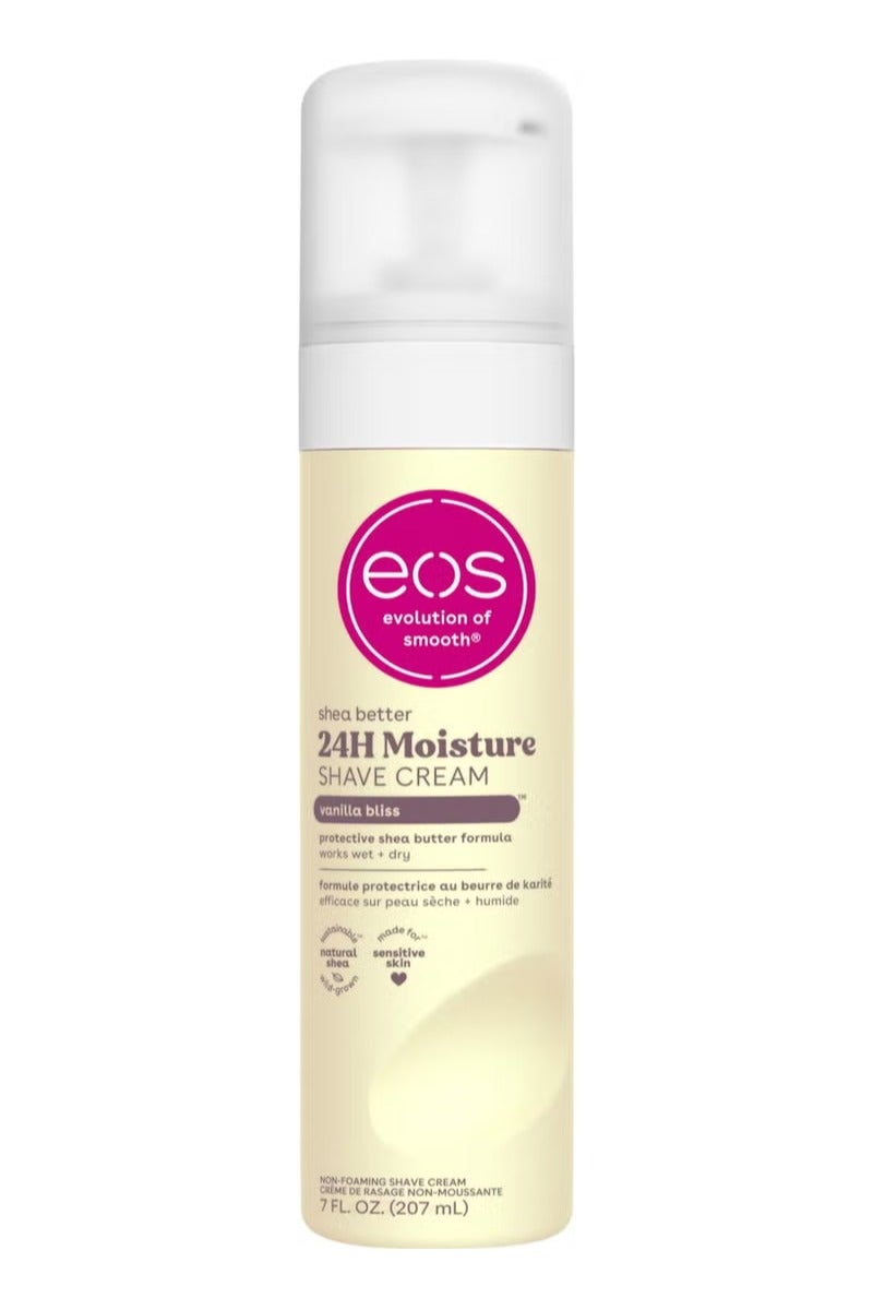 EOS Shea Better 24 Hour Moisture Shave Cream- Vanilla Bliss,7 fl oz, (207ml) - Image 1