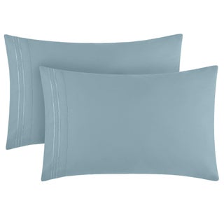 Mellanni Pillow Cases  Luxury Extra Soft Cooling Pillow Covers  2 PC Iconic Collection Pillowcases  Envelope Closure StandardQueen 20x30 Spa Blue - pzsku/ZD12C0130328BB6490718Z/45/1750416409/a8268375-1b87-4663-9b8a-55fca5e67a7c