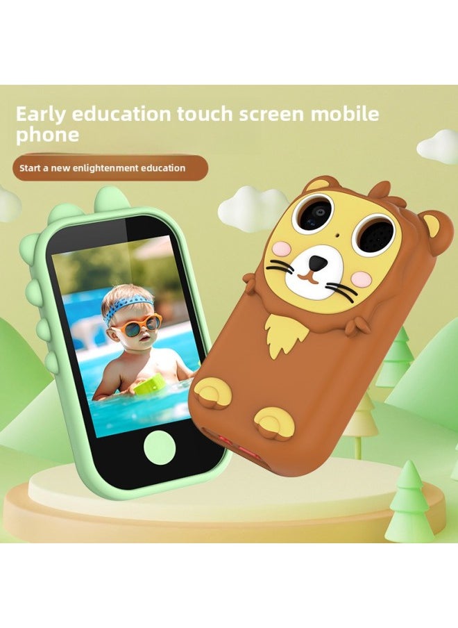 Generic Mini High-definition Digital Mobile Phone Camera Can Take Pictures And Video Multi-function Student Camera Toy-Body Color:Q13 Brown Lion-hd Dual Camera  - Image 4