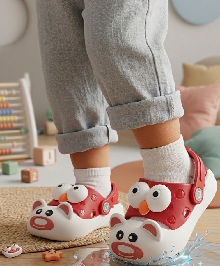 Sandal slipper Beautiful and Vibrant Design with a Soft Sole - for Girls - Size 20+21 - Image 1