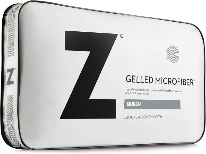 MALOUF Z Gelled Microfiber Bed Pillow  Queen - Image 5