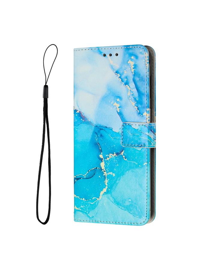 اس-توب جراب لهاتف OnePlus Nord N20 5G، جراب جلدي بنمط رخامي مطلي - Image 2