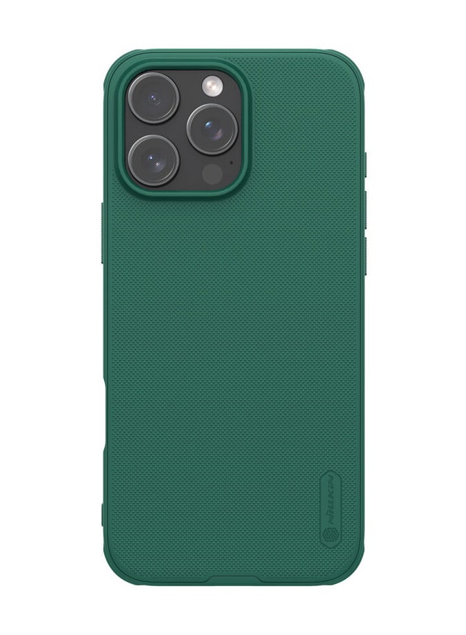 Nillkin Super Frosted Shield Pro cover case for iphone 16 Pro Max - Green - Image 2