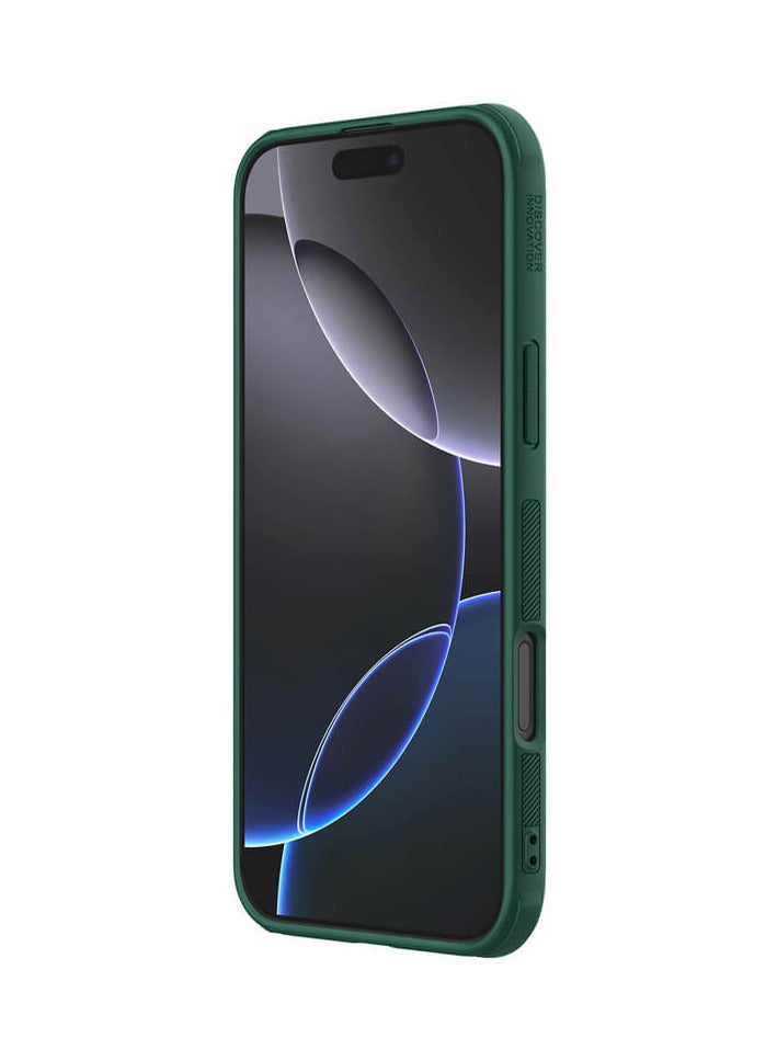 Nillkin Super Frosted Shield Pro cover case for iphone 16 Pro Max - Green - Image 5