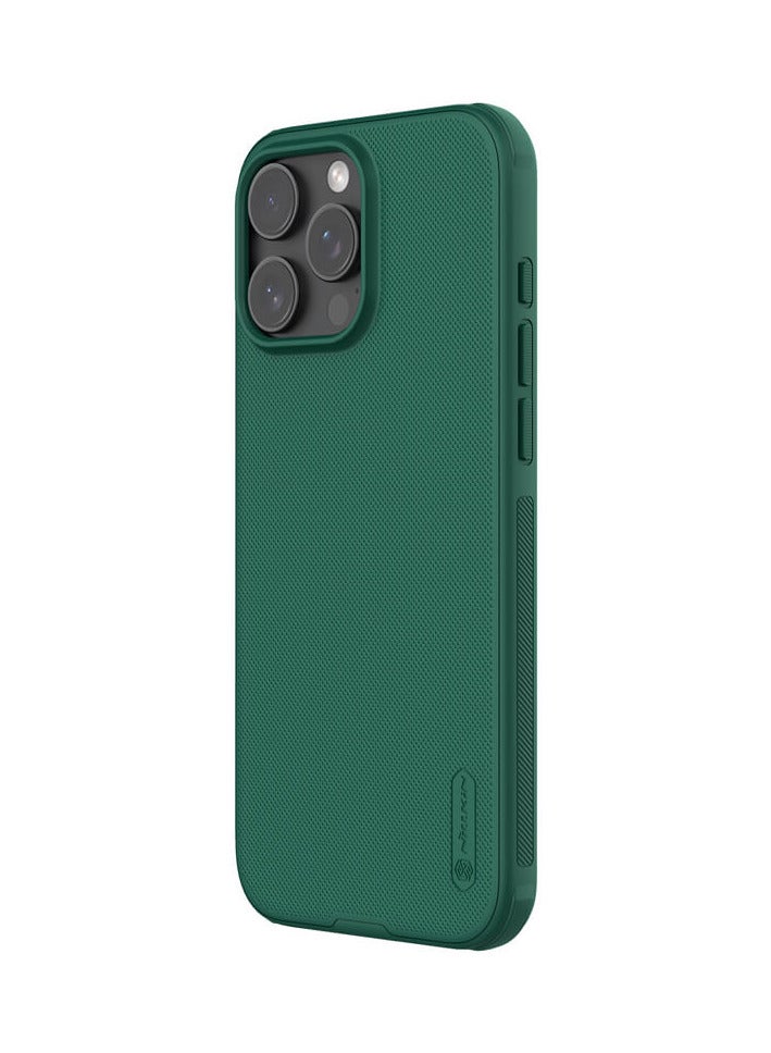 Nillkin Super Frosted Shield Pro cover case for iphone 16 Pro Max - Green - Image 3