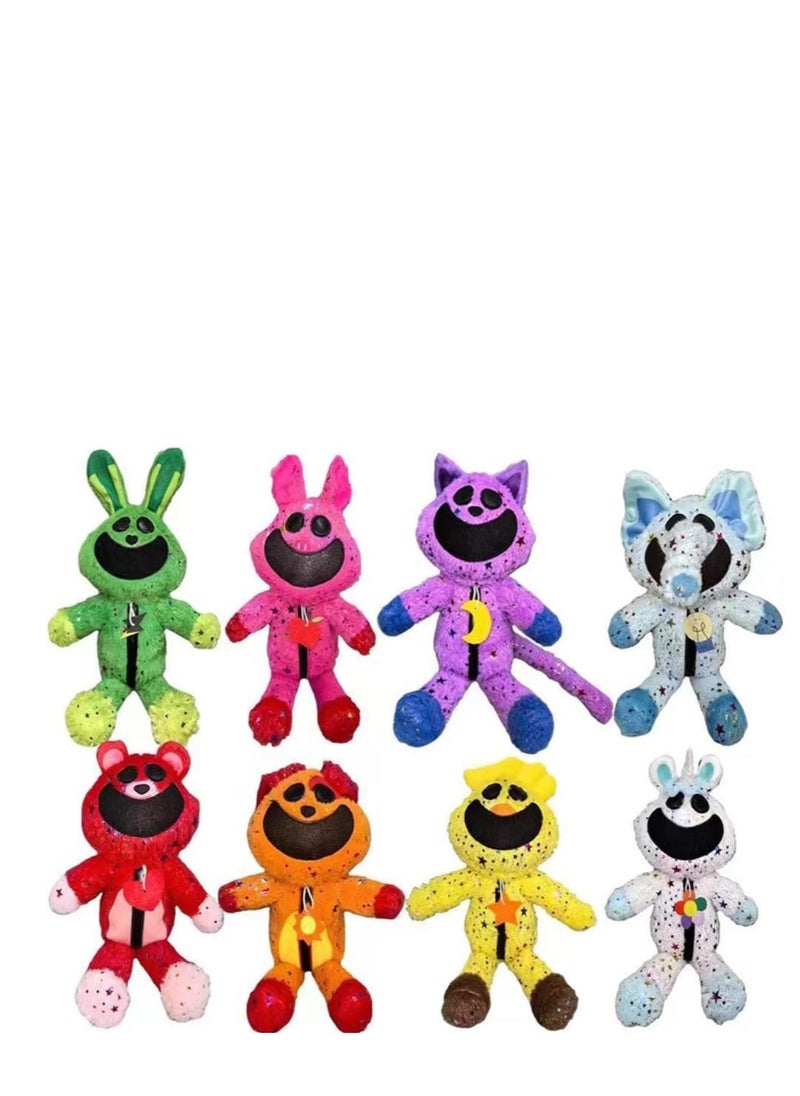 Y&D New Smiling Critters Chapter 3 CatNap Plush Cartoon Monster Game Smiling Critters Series Figure Plush Doll Fun For Fans and Children 35cm(8pcs)  - Image 1
