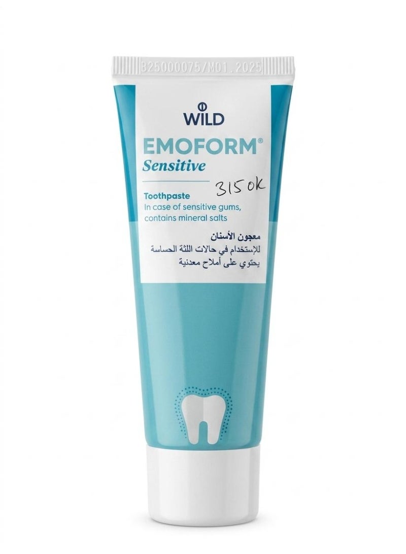 EMOFORM Sensitive Toothpaste 75 ML - Image 2