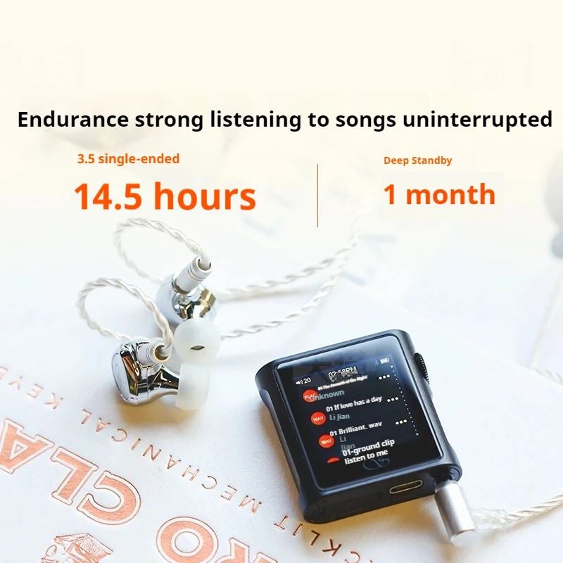 Shanling M0s Hi-Res Audio HiFi Portable MP3 Player Bluetooth 5.0, Grey - Image 4