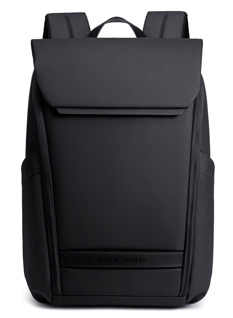 ARCTIC HUNTER Casual Lightweight School Laptop Bag Water Resistant College Travel Backpack for Men and Women B00559 Black - Image 3