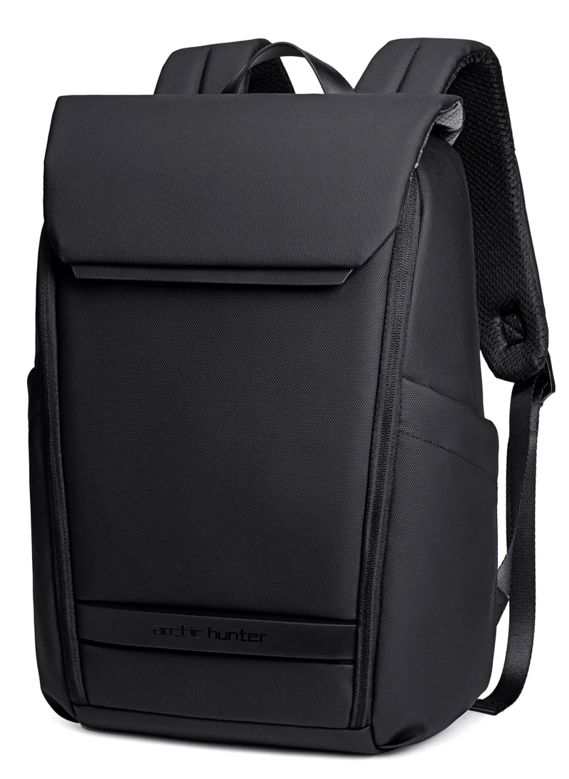 ARCTIC HUNTER Casual Lightweight School Laptop Bag Water Resistant College Travel Backpack for Men and Women B00559 Black