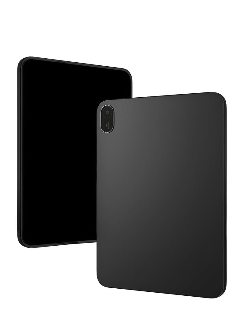 Wtech Huawei MatePad SE 11 2024 (11 inches) Premium Soft Liquid Silicone Case Cover (MCRPSN) - Black - Image 2