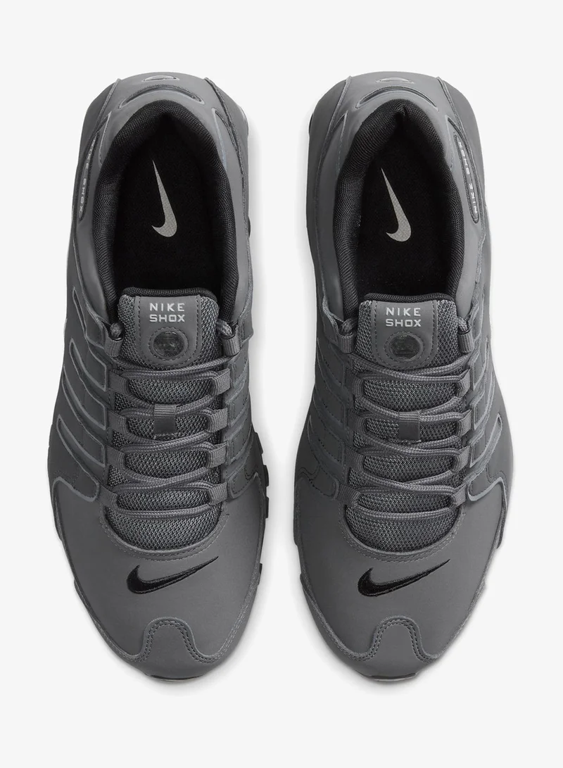 Nike Dark Grey/Mtlc Iron Ore-Anthracite-Black Shox Nz for Men | Best Price UAE