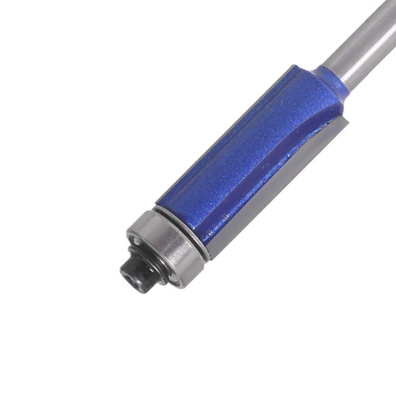 Wolfride Wolfride 4PCS Flush Trim Router Bit Set 1/4 Inch Shank Top Bearing Flush Trim Router Bit - Image 4
