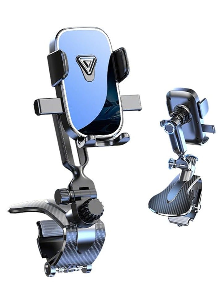 Adjustable Car Phone Mount - 360° Rotation, Stable Grip for Safe Navigation - Image 1