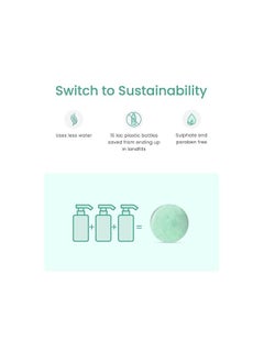 Earth Rhythm Anti Dandruff Shampoo Bar for Itchy and Flaky Scalp Men and Women Contains Arnica Peppermint and Menthol Extracts Sulphate and Paraben Free 80gm Cardboard  - Image 4