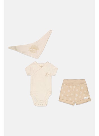 Toddlers Boy 3 Pcs Graphic Print Bodysuit And Short With Bib Set, Ivory - pzsku/ZD12D2A9FF851E331A12BZ/45/1746230469/55707512-0ecd-49ff-95d1-a05fb9a871de