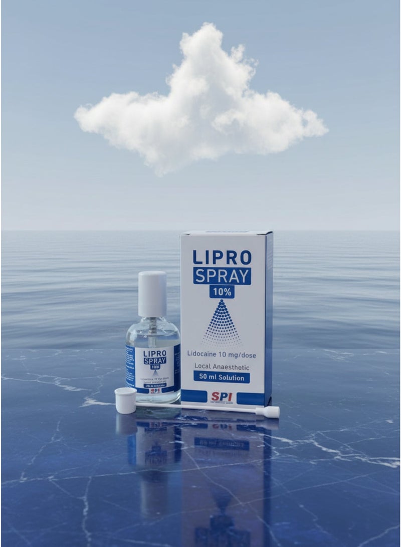 SPI lipro Spray local anaesthetic 50 ml - Image 3