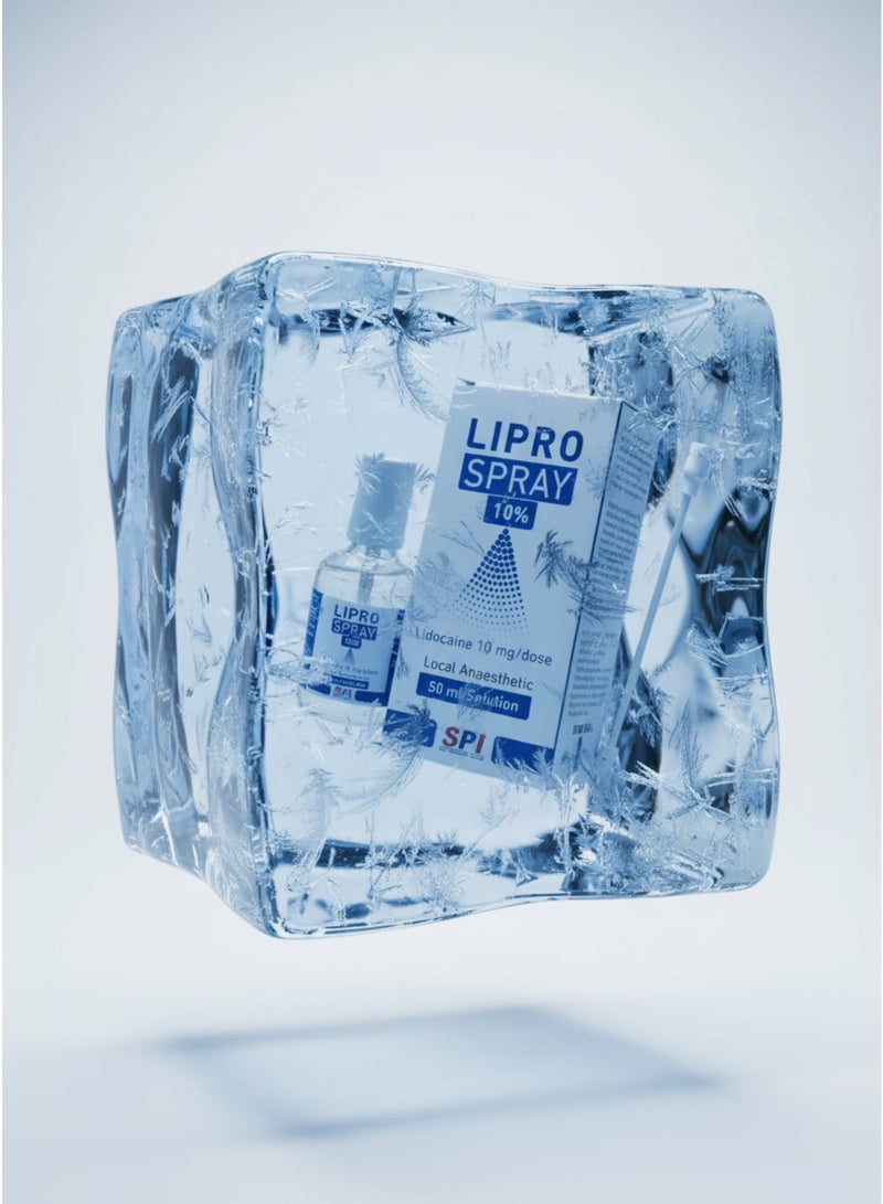 SPI lipro Spray local anaesthetic 50 ml - Image 2