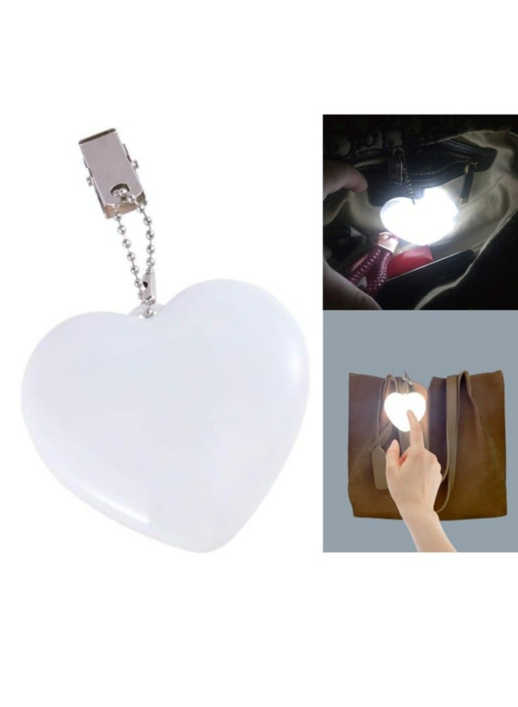 Heart-Shaped Purse Light with Automatic Sensor for Women and Girls  - Image 1
