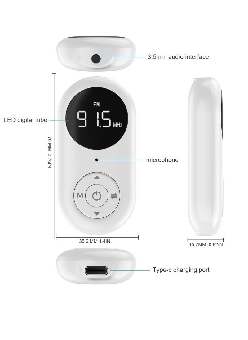 Generic - Dual Link Bluetooth Adapter for TV/PC with AptX Low Latency - 5.3 Transmitter and Receiver - Wireless Audio Adapter for Home Sound System/Car - Image 1