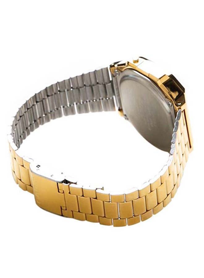 CASIO Men Water Resistant Stainless Steel Digital Watch A168WG-9 - 36 mm - Gold - Image 3