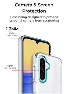 glassology Glassology Clear Case + Screen Protector Bundle for Samsung Galaxy A26 360° Protection, Shatterproof, Anti-Yellowing, Premium Tempered Glass, High Clarity  - Image 4