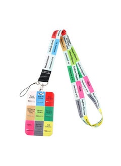 DMLSKY Blood Draw Lanyard With Id Badge Holder For Nurse Nursing Clinicals And Rn Medical Students Neck Lanyard Keychain Key  - Image 1