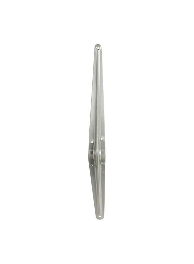 KNP KNP Alloy Shelf Bracket (Silver) is a sturdy and stylish support bracket designed for wall-mounted shelves, storage racks, and display units.  - Image 2