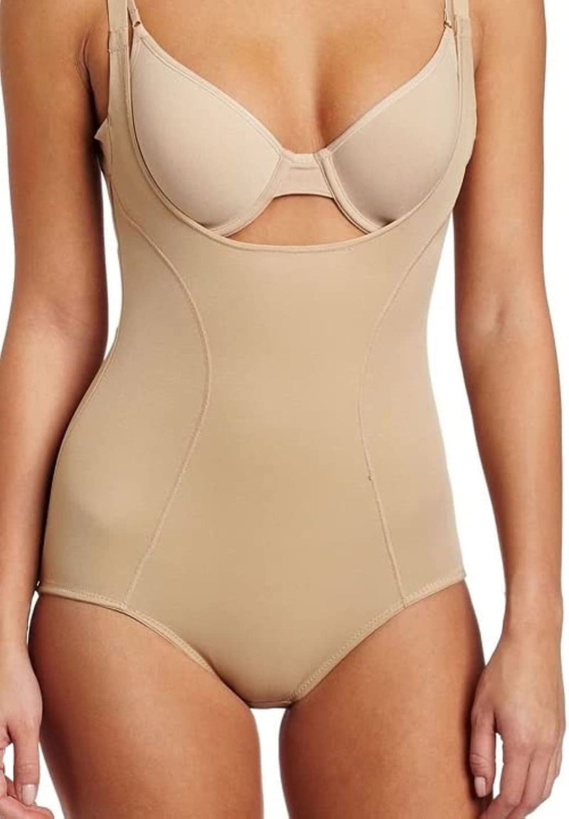 Maidenform womens Ultimate Slimmer Your Own Bra Briefer Fl2656 shapewear bodysuits, Body Beige, 2X-Large US - Image 1