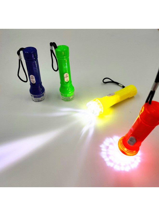 Loquat Plastic Small Flashlight Flashlight Lighting Lamp Led Practical Gifts Dollar Store Children's Luminous Toys-Color:Aircraft Glowing White Light - Image 2