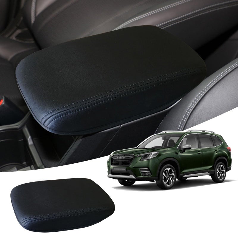 ciizssria Center Console Armrest Cover for Subaru Forester Accessories 2024 2023 2022 2021 2020 2019 for Forester 20242019 Arm Rest Box Lid Protection Armrest Seat Leather Interior Middle Console - Image 3