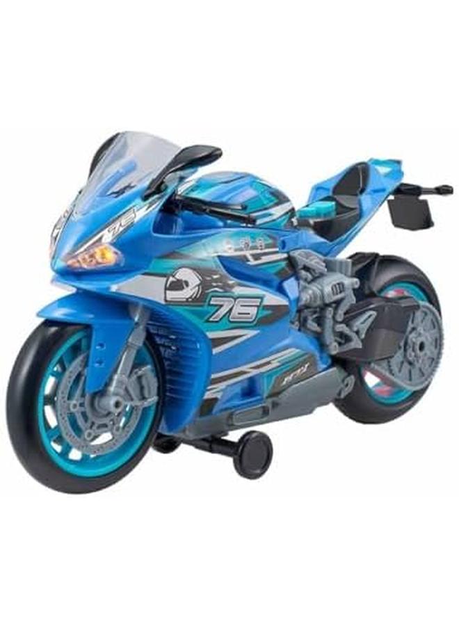 تيم ستيرز دراجة نارية ستريت موفرز مزودة بالصوت والضوء مقاس 27 سم برتقالي - Image 2